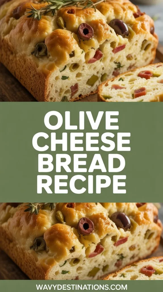 Olive Cheese Bread Recipe