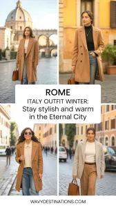 Rome Italy Outfit Winter