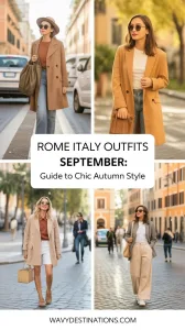 Rome Italy Outfits September