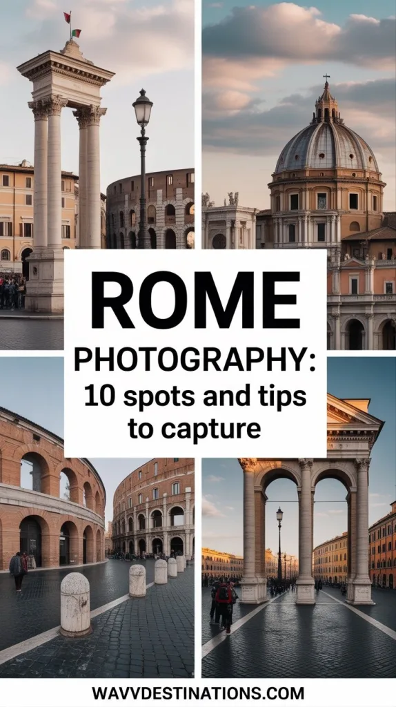 Rome Italy Photography: 10 Spots and Tips to Capture the Eternal City Perfectly 1 Rome Italy Photography
