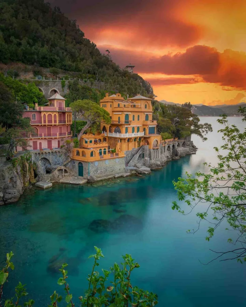 Portofino Italy Aesthetic Sunset: 10 Sunset Views That Look Straight Out of a Painting 8 Belmond Hotel Splendido Terrace