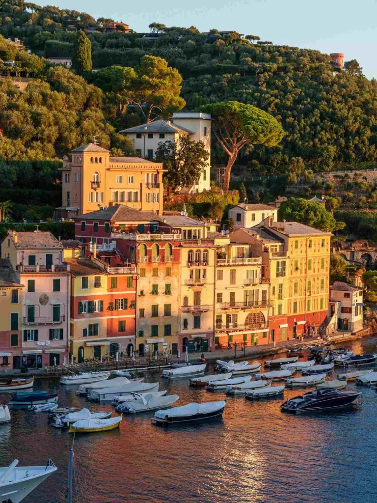 Portofino Italy Aesthetic Sunset: 10 Sunset Views That Look Straight Out of a Painting 1 Portofino Marina