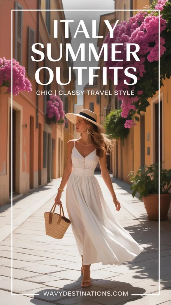 Italy Summer Outfits Chic: Stylish Picks for Mediterranean Sun 25 Italy Summer Outfits Chic