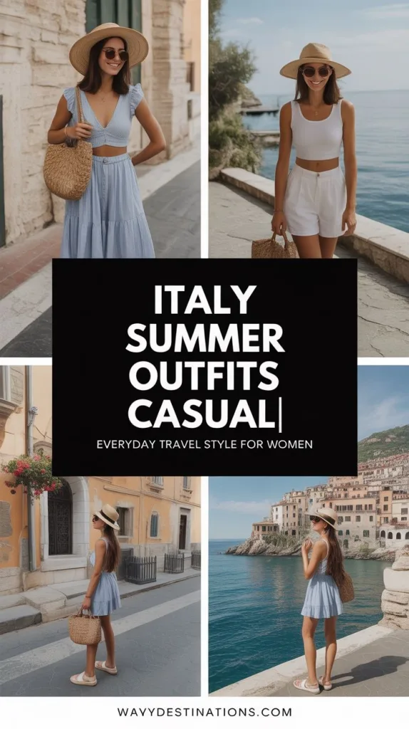 Italy Summer Outfits Casual: 10 Looks for Stylish Sightseeing 12 italy Summer Outfits Casual