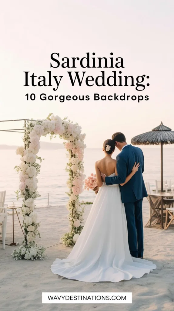 Sardinia Italy Wedding