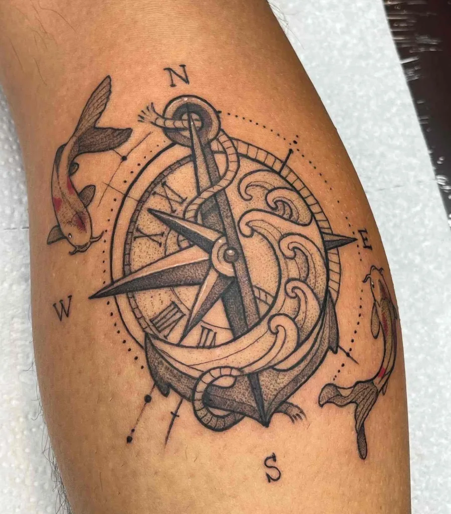 Sardinia Italy Tattoo: 10 Trendy Ideas for Your Next Ink 8 Anchor with Coastal Elements
