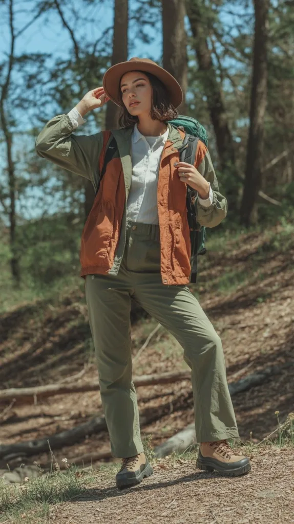 Camping Outfits for Women Summer: 10 Must-Have Items for Your Next Trip 5 Classic Forest Trekker