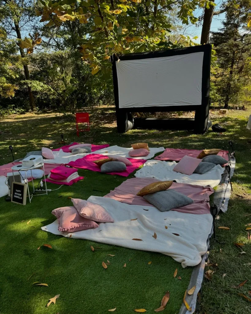Outdoor Movie Night Party