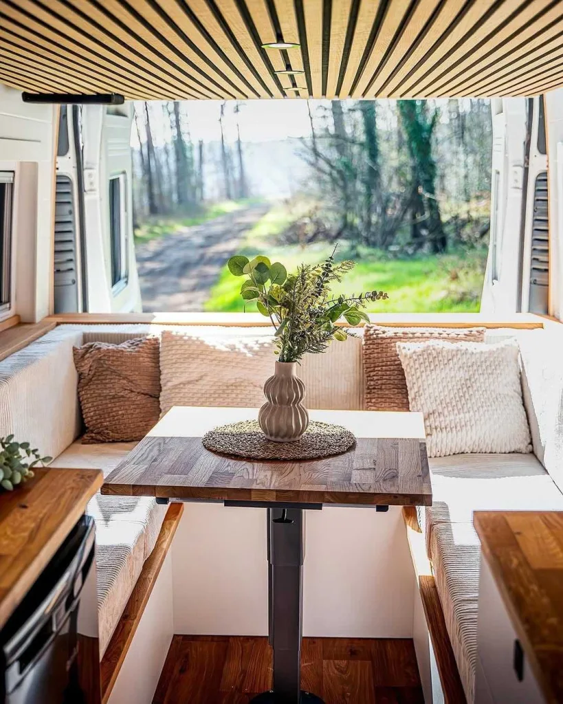Camping Van: 10 Must-Pack Essentials for Life on the Road 3 Outdoor Van Living Space