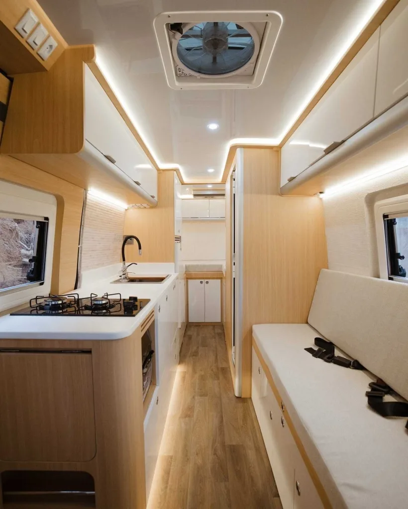 Camping Van: 10 Must-Pack Essentials for Life on the Road 6 Interior Lighting for Atmosphere