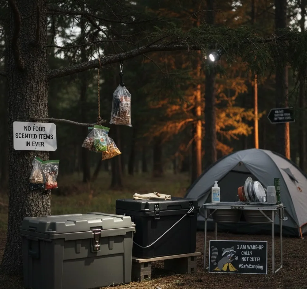 Camping List Packing Checklist: Your Complete Trip Guide 9 Food Storage & Wildlife Safety