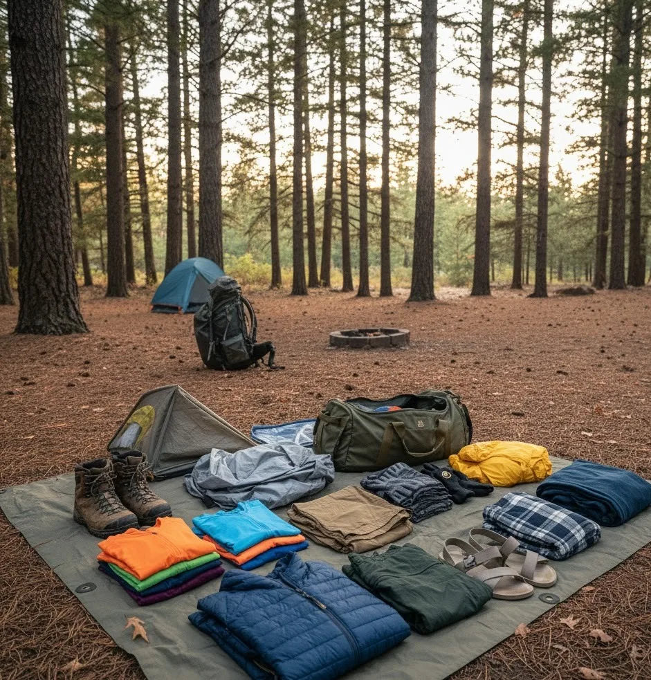 Camping List Packing Checklist: Your Complete Trip Guide 4 Clothing for All Weather