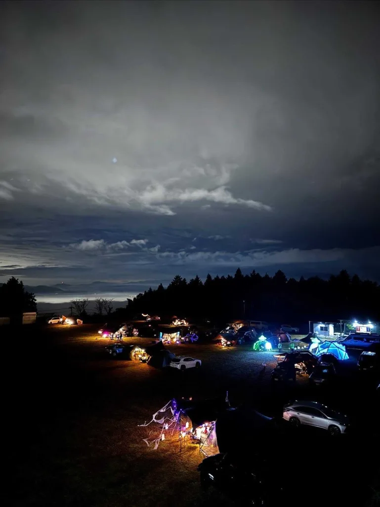 Halloween Camping: 10 Spooky Ideas for a Night in the Woods 6 Glow-in-the-Dark Tape Trail