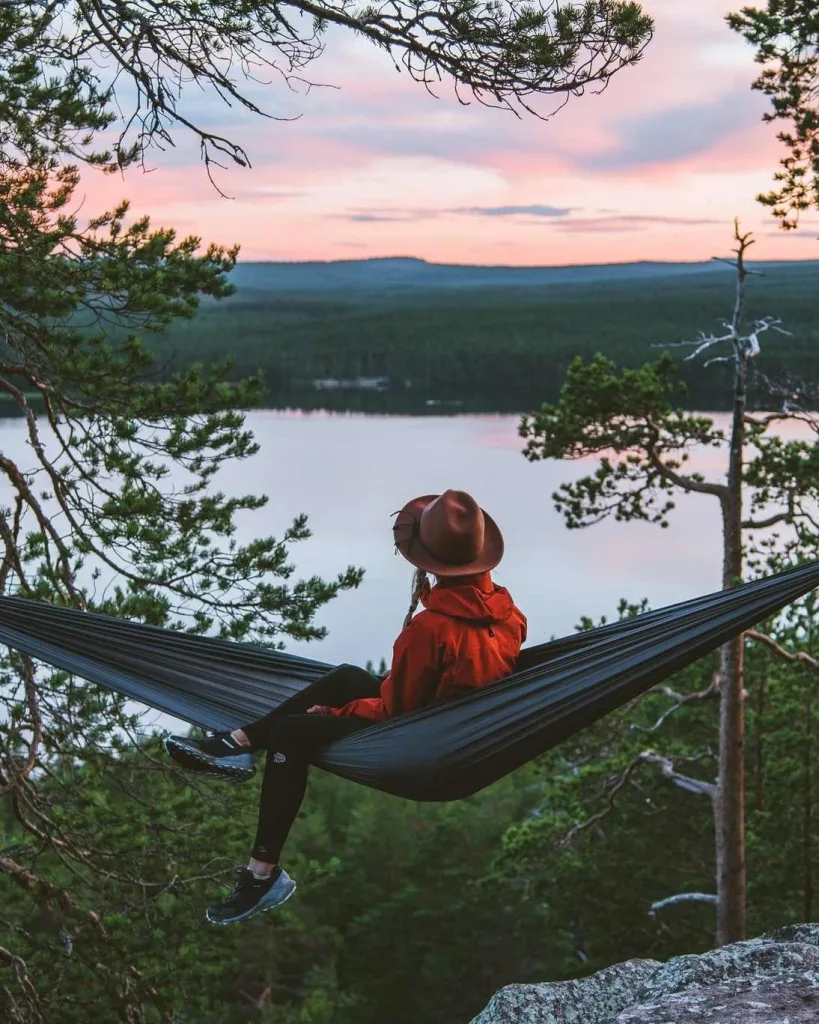 Camping Instagram Pictures: 10 Creative Angles to Boost Your Aesthetic 5 Hammock Relaxation Shot