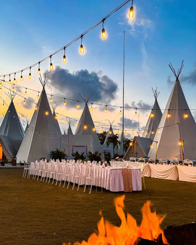 Camping Instagram Pictures: 10 Creative Angles to Boost Your Aesthetic 2 Cozy Tent Glow at Golden Hour