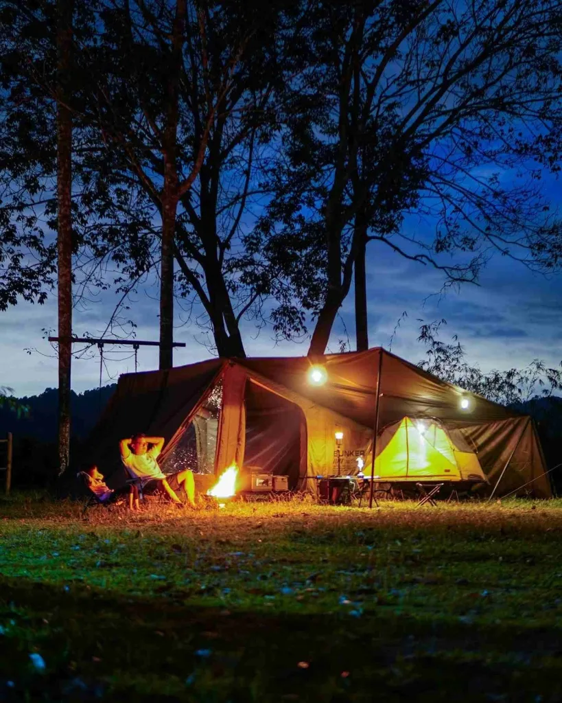 Camping Instagram Pictures: 10 Creative Angles to Boost Your Aesthetic 6 Scenic Tent Door View