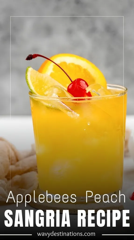 Applebees Peach Sangria Recipe