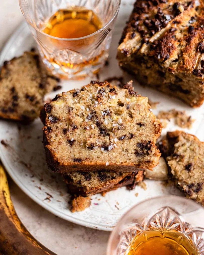 Bourbon Banana Walnut Bread
