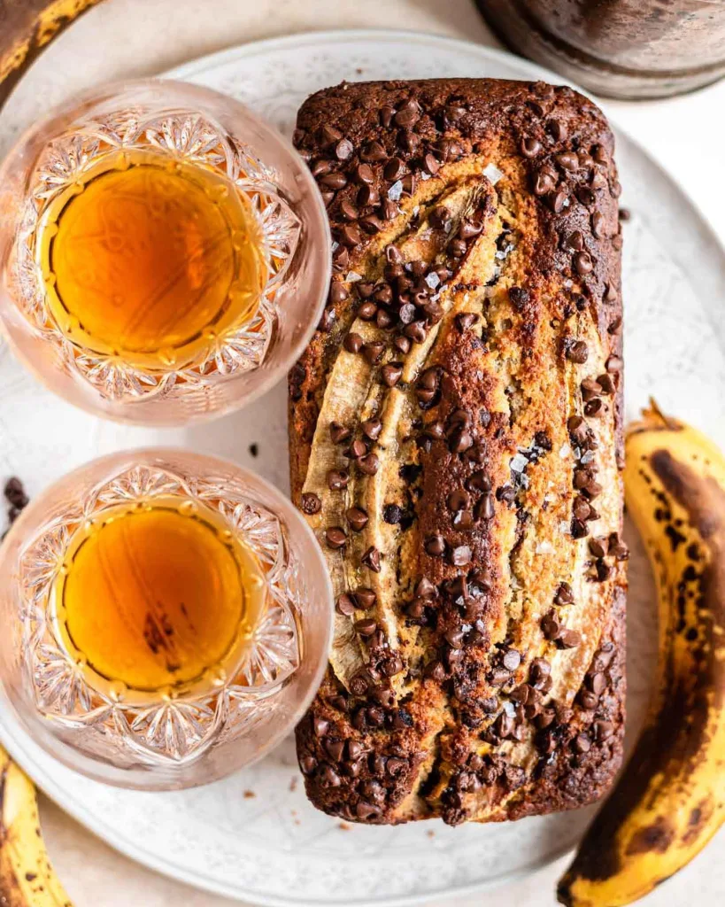 Bourbon Banana Walnut Bread