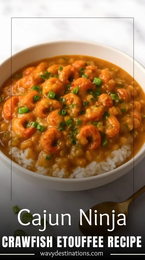 Cajun Ninja Crawfish Etouffee Recipe