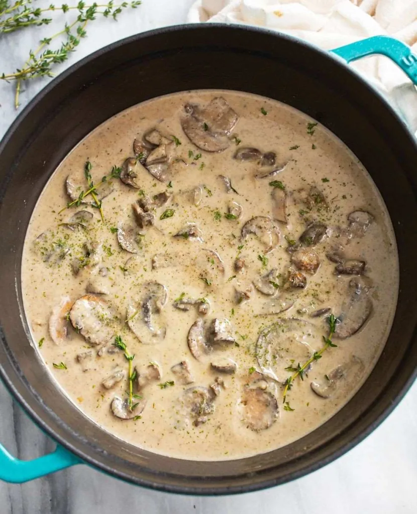 cream of mushroom soup gravy recipe