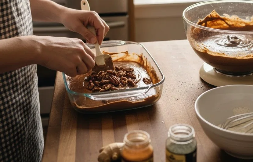 Combine Dry Ingredients and Finish Batter