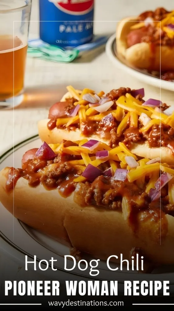 Hot Dog Chili Pioneer Woman