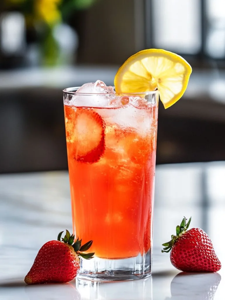 strawberry long island iced tea recipe