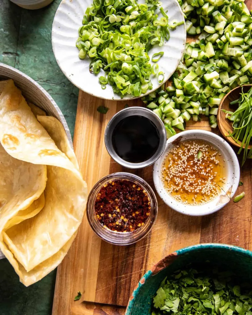 Thai Basil Beef Rolls