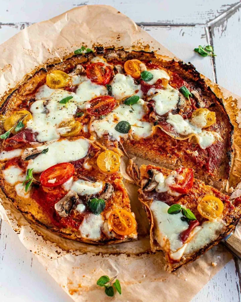 Lean and Green Cauliflower Pizza Recipe