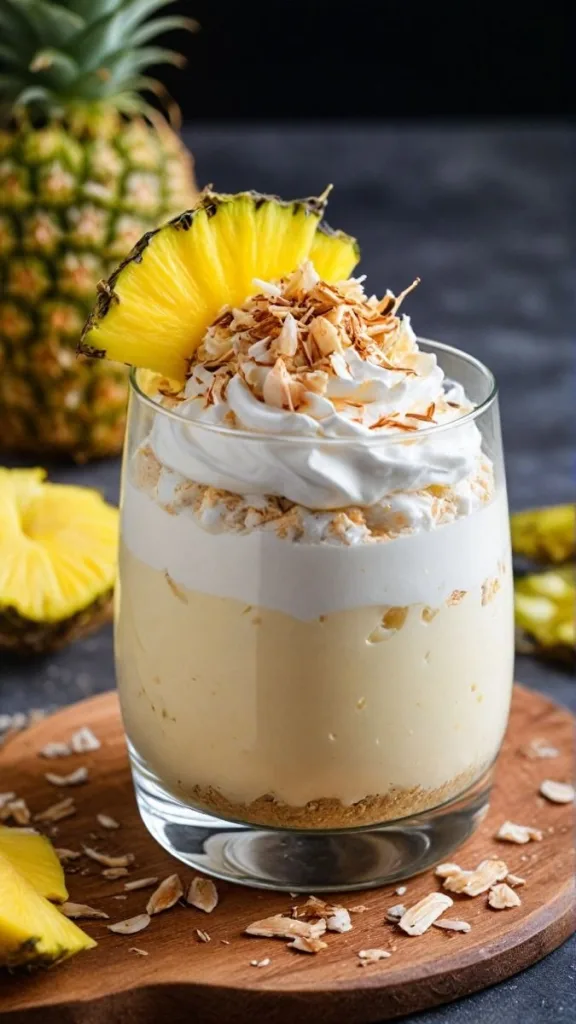 Pina Colada Mousse Recipe