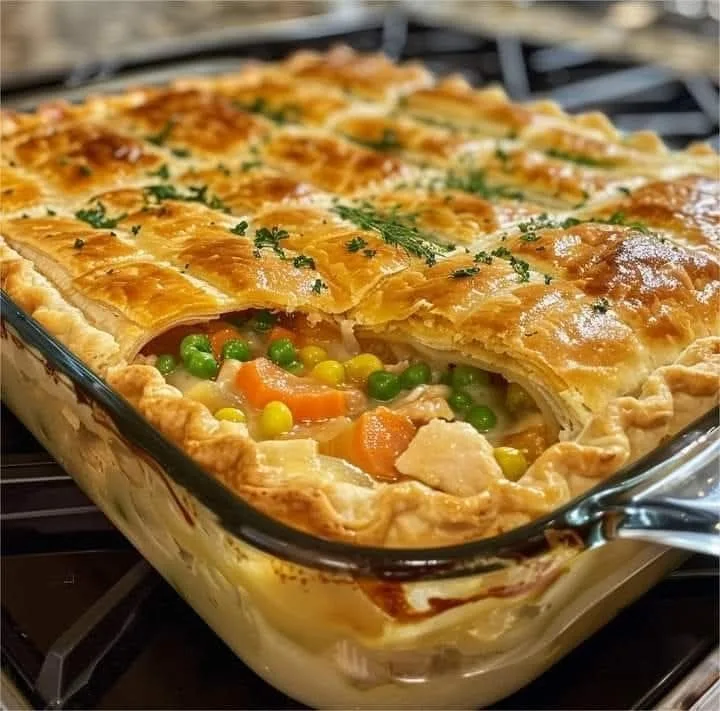 Cracker Barrel Chicken Pot Pie Recipe