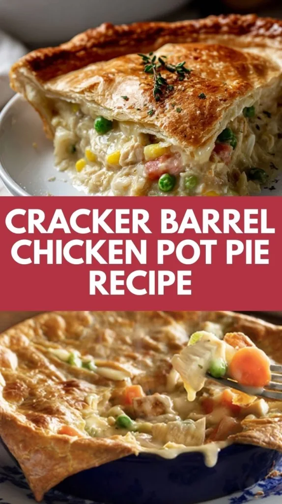 Cracker Barrel Chicken Pot Pie Recipe