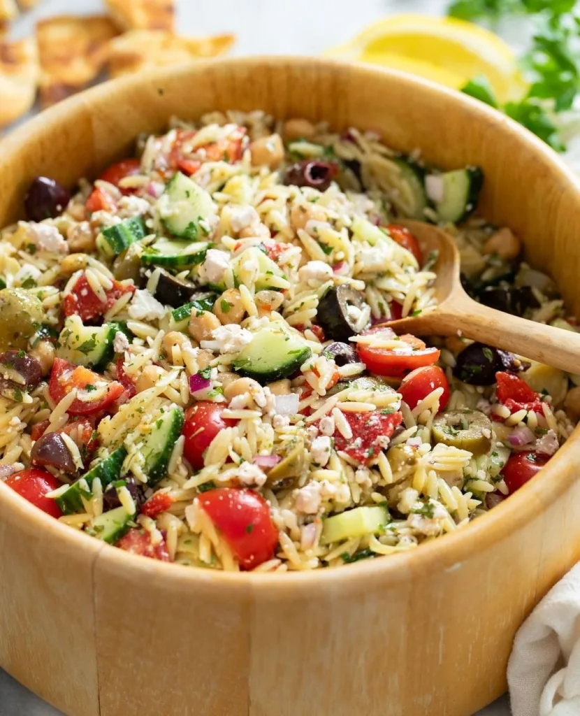 Costco Mediterranean Orzo Salad Recipe