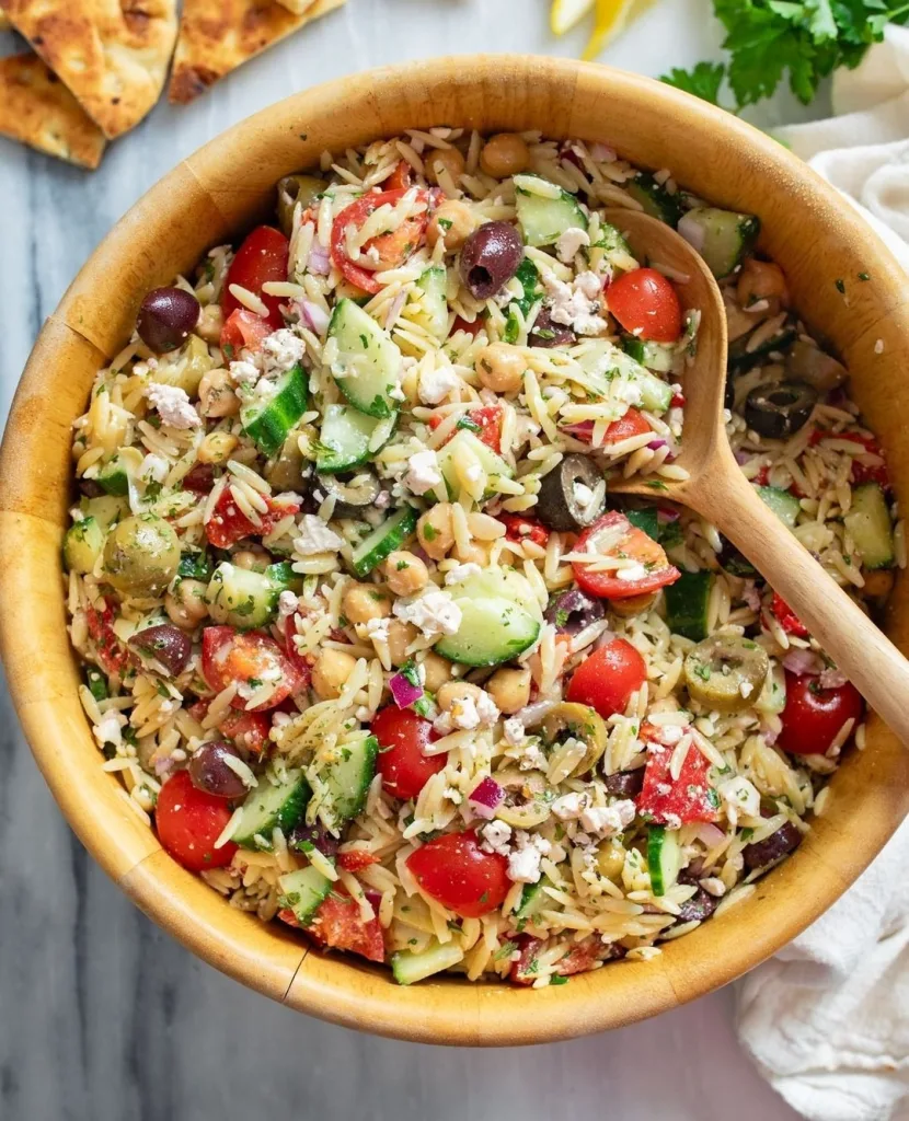 Costco Mediterranean Orzo Salad Recipe