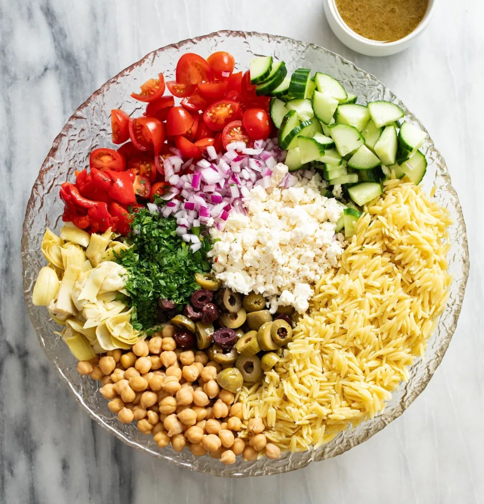 Costco Mediterranean Orzo Salad Recipe