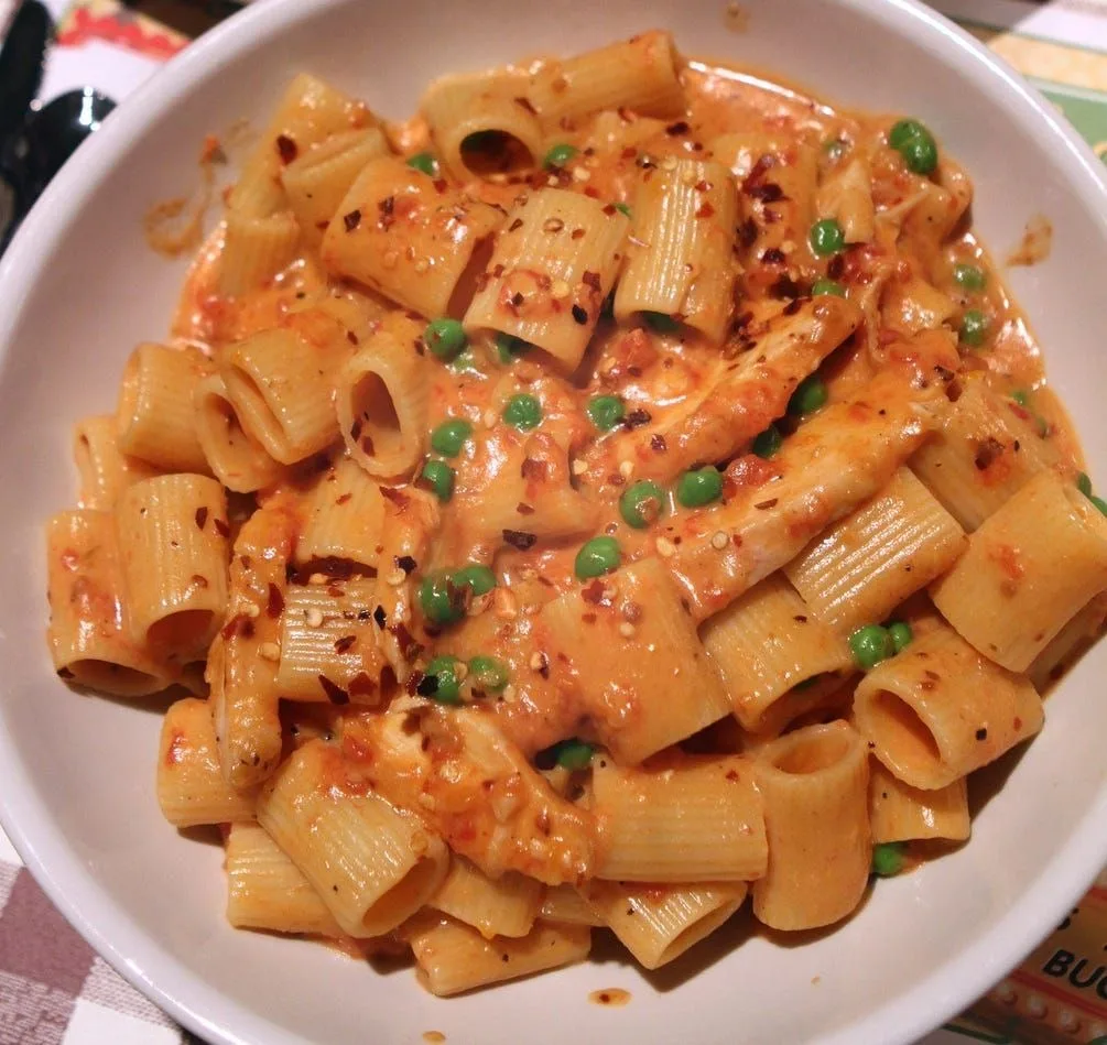 Buca di Beppo Spicy Chicken Rigatoni Recipe