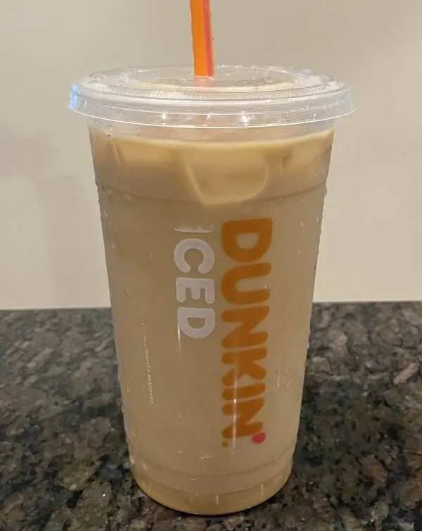 Blueberry Iced Coffee Dunkin