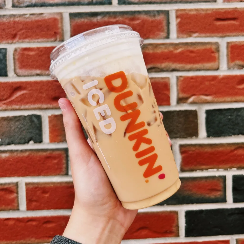 Blueberry Iced Coffee Dunkin