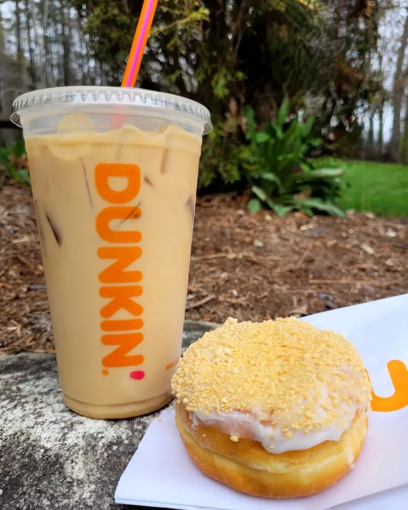 Blueberry Iced Coffee Dunkin