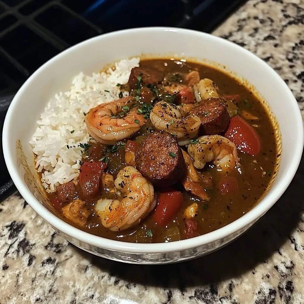 Gumbo Rice Recipe
