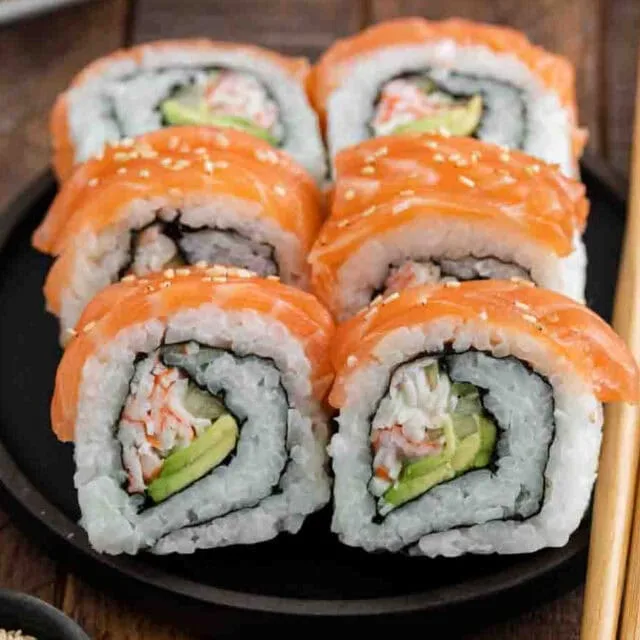 Alaska Roll Sushi Recipe 2 Alaska Roll Sushi Recipe