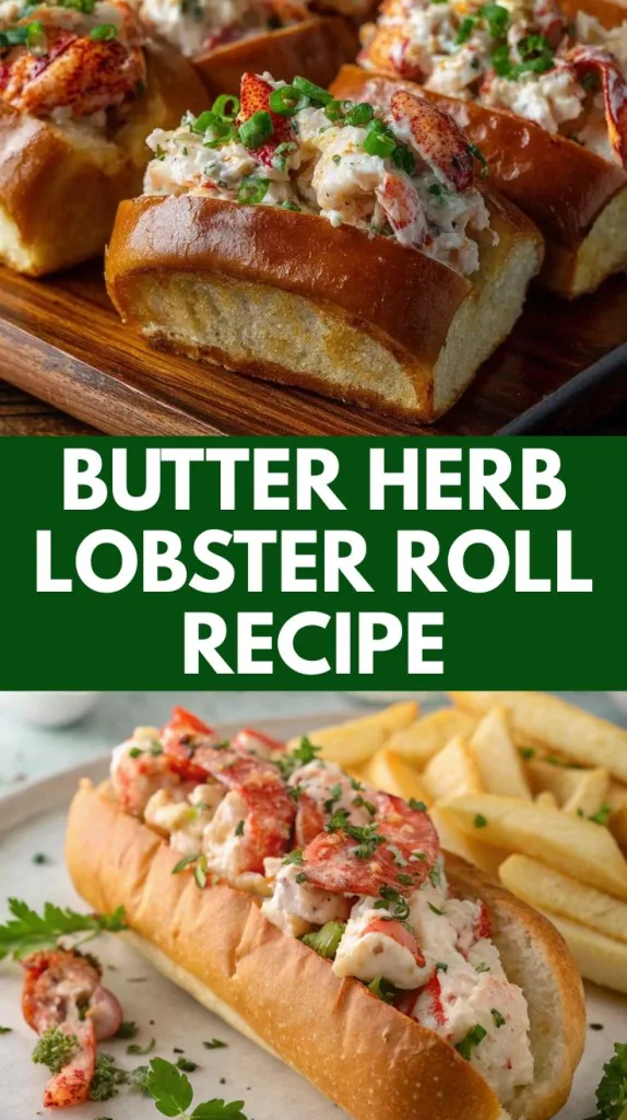 Butter Herb Lobster Roll Recipe