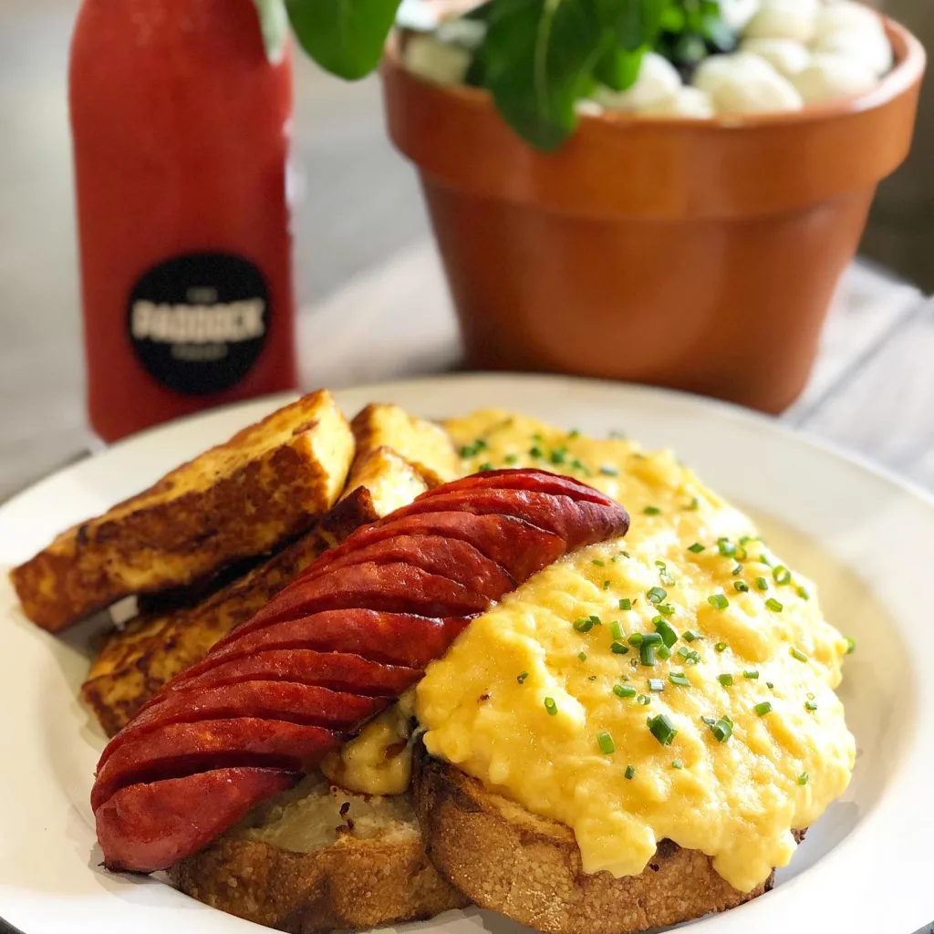 Creme Fraiche Scrambled Eggs