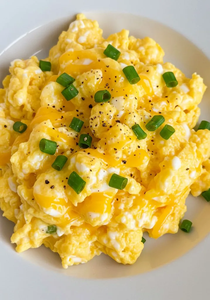 Creme Fraiche Scrambled Eggs