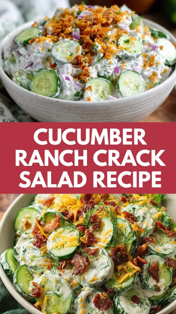 Cucumber Ranch Crack Salad Recipe