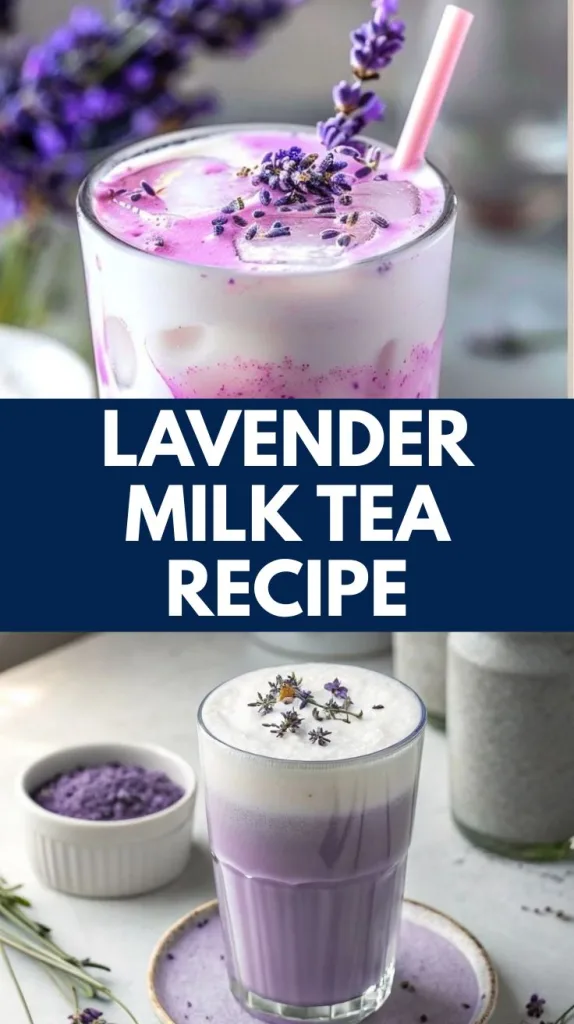 Lavender Milk Tea Recipe