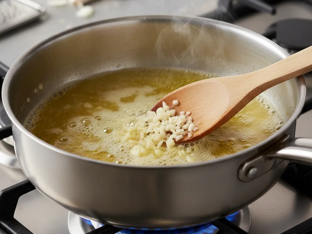 Saute the Garlic Base