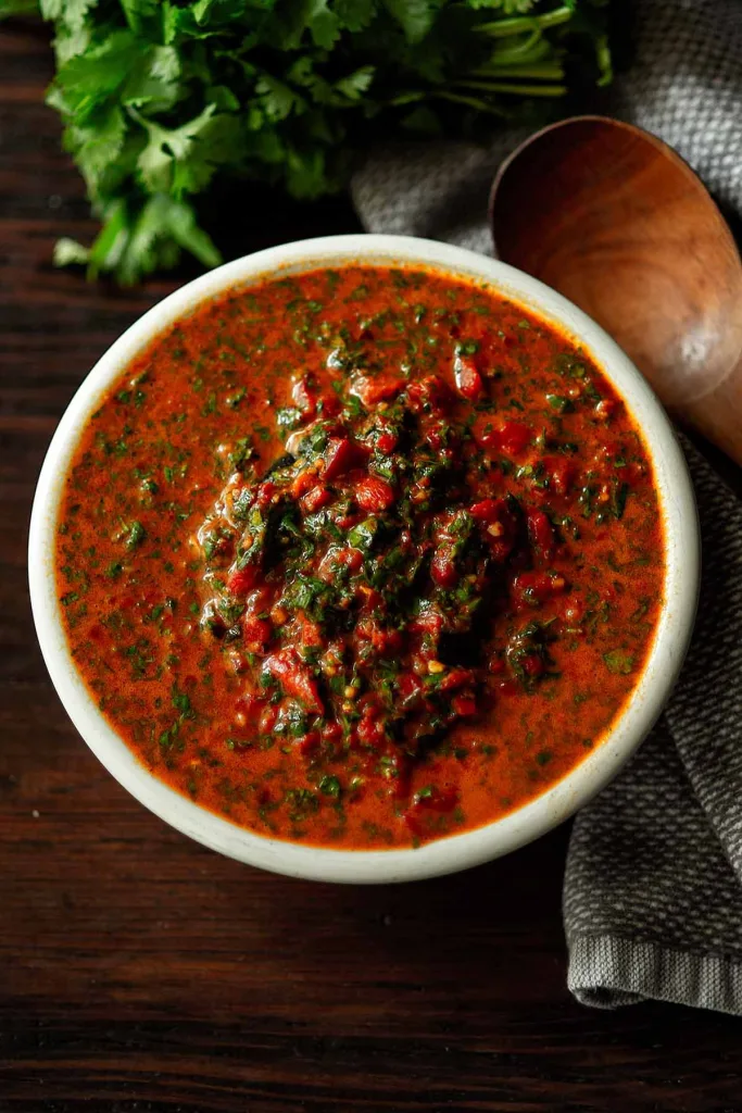 Smoky Red Chimichurri Recipe