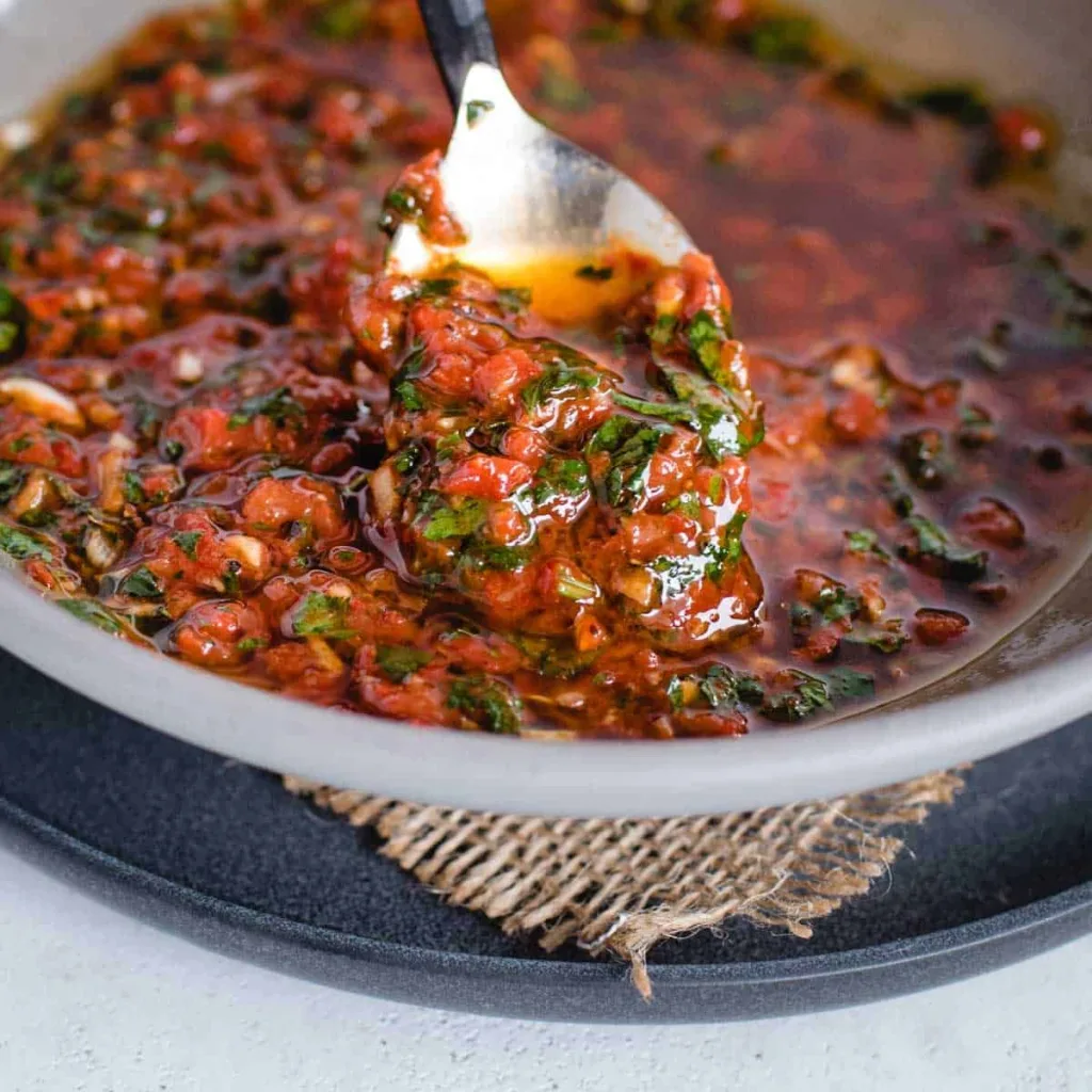 Smoky Red Chimichurri Recipe